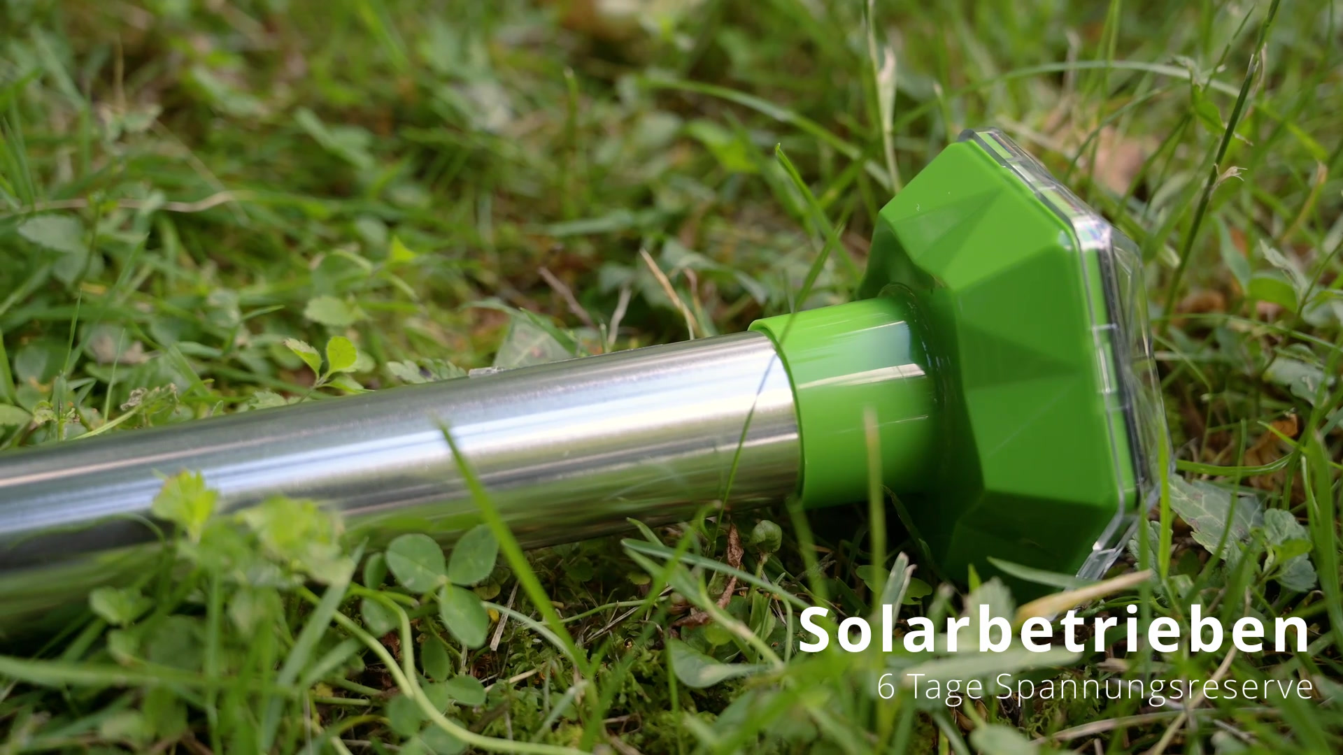 Produktbild · Solcellsdriven sork- och mullvadsskrämma