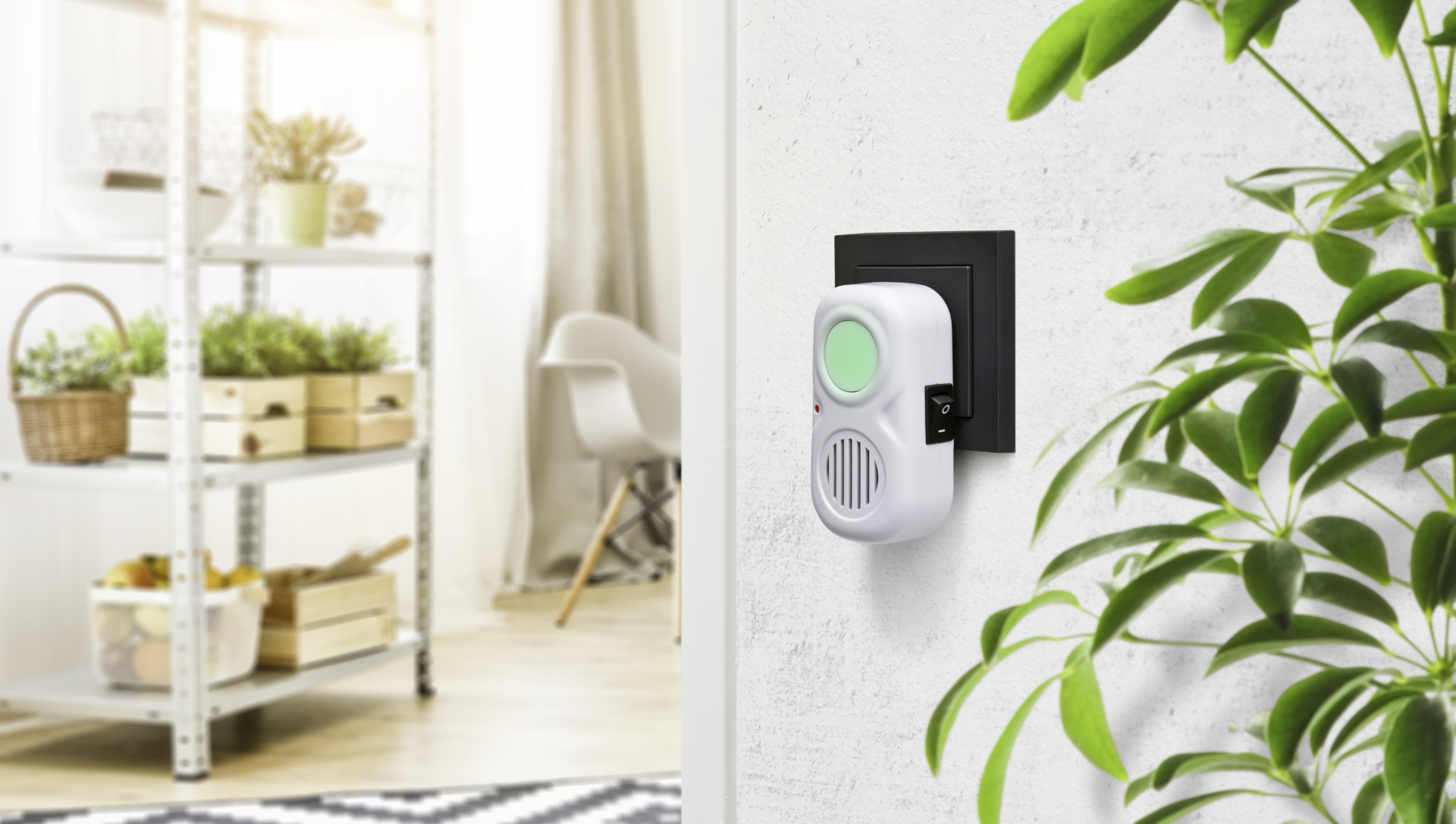 Produktbild · Electro Comfort musskrämma för vägguttag